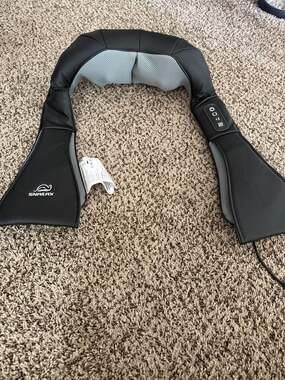 Snailax Cordless Neck & Shoulder Shiatsu Massager with Heat SL-632NC
